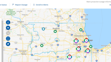 ComEd Outage Map